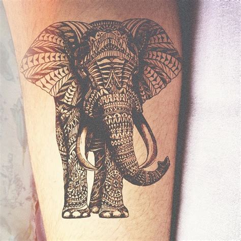 Tribal Inked Elephant Tribal Tattoo Best Tattoo Ideas Gallery