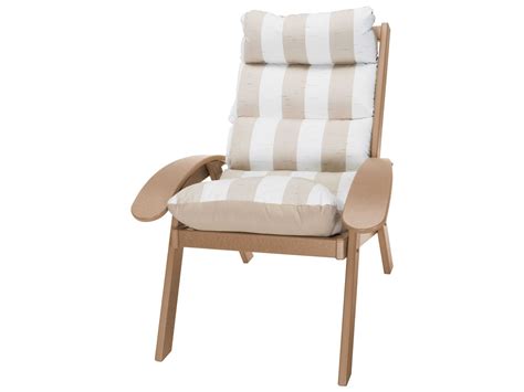 This is what you should be doing with your worn down garden chairs. Pawleys Island Coastal Recycled Plastic Cushion Chair | CCSCT