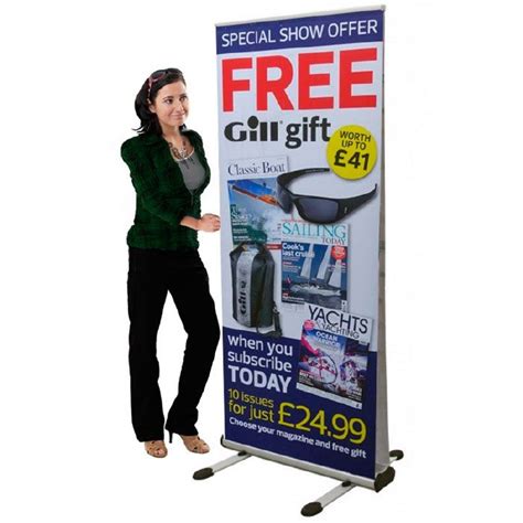 Outdoor Double Sided Roller Banner Outdoor Pull Up Banners Signs
