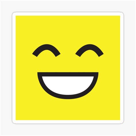 Emoji Beaming Face With Smiling Eyes Sticker For Sale By Emivoicu