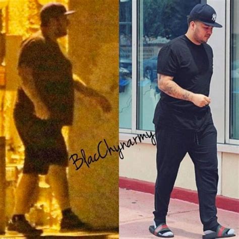 Rob Kardashian Shows Off Incredible Before And After Weight Loss Ok