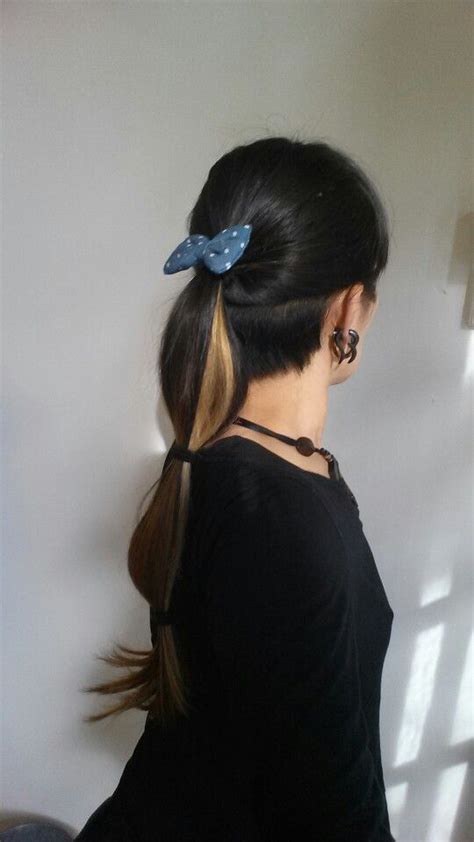 It's also a great way to upgrade your hairstyle without sacrificing on the length. long nape shave | Hairstyles | Undercut long hair, Long ...