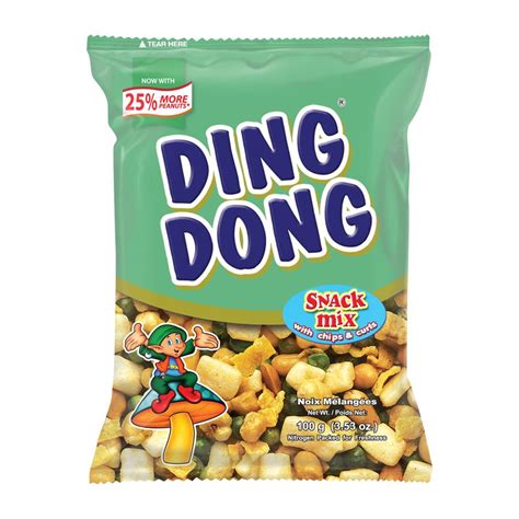 ding dong snack mix 100g from buy asian food 4u