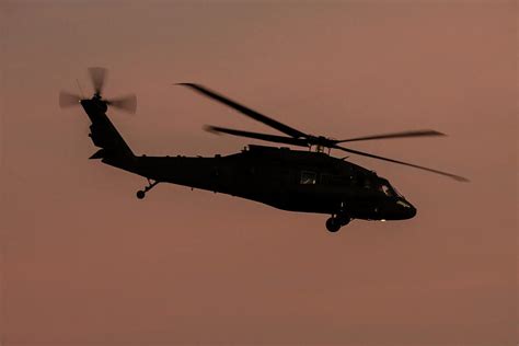 A Uh 60m Black Hawk Helicopter Of Us Photograph By Timm Ziegenthaler