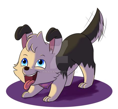 GA Wwolfdublagens - Playful Pup by kreazea on DeviantArt