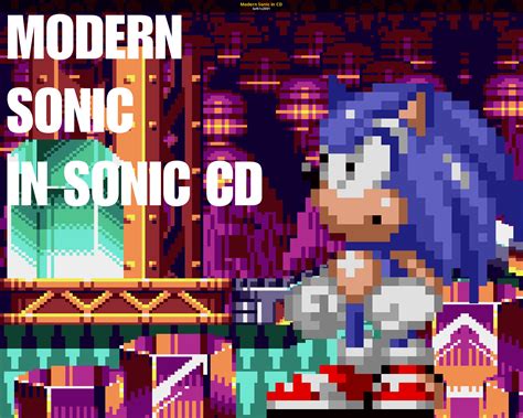 Modern Sonic In Cd Sonic Cd 2011 Mods