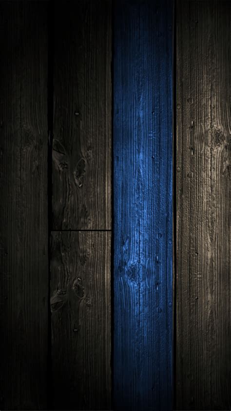 Blue Wood Wallpaper 1080x1920