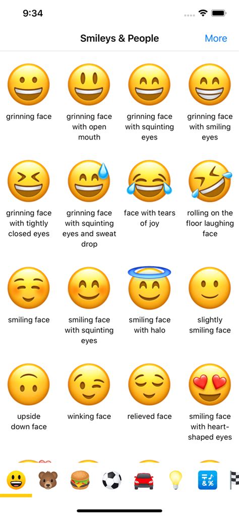 ‎emoji Meanings Dictionary List On The App Store Significado De Los