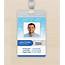 011 Employee Id Badge Template Free Download Ideas Mockup Pertaining To 