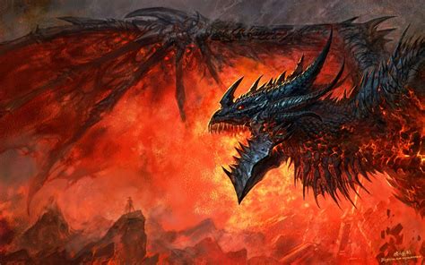 Cool Dragons Dragons World Of Warcraft Deathwing Artwork Cool
