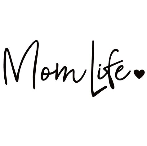 MOM Life Window Decal MOM Life Window Sticker 7313