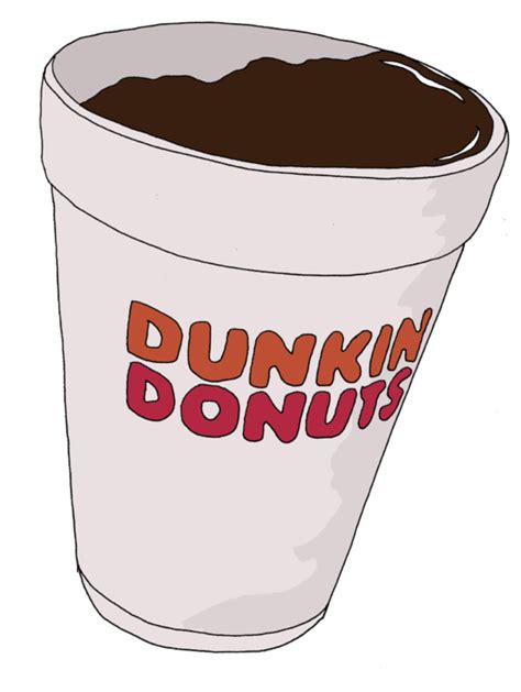 Cup Clipart Dunkin Donuts Pencil And In Color Cup