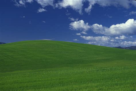 Alternate Shot Of Bliss By Charles Orear Known As The Windows Xp