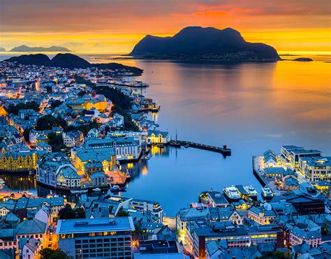 挪威印象 挂在天际的壮丽画面手机新浪网