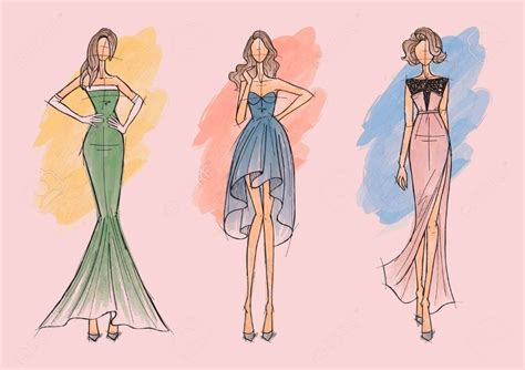 Fashion Design Sketch Drawing Steps For Beginners In 2020 Fashion