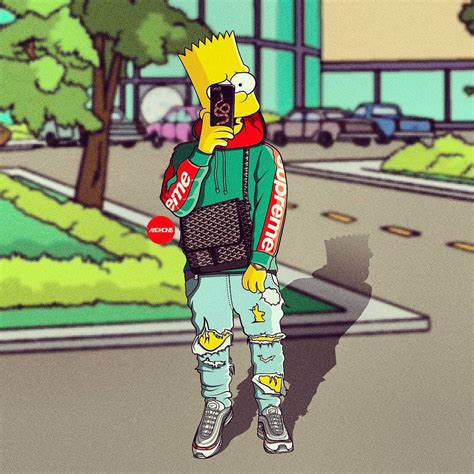 The Simpsons Gucci Wallpapers Wallpaper Cave