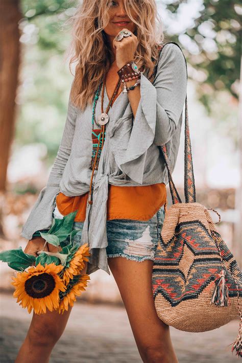 a hot summer day and that perfect casual bohemian look you need to try with images boho