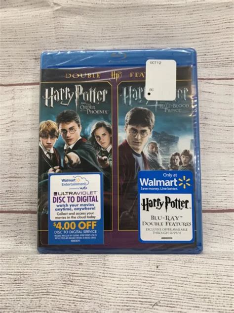 Harry Potter Double Feature Order Of The Phoenix Half Blood Prince