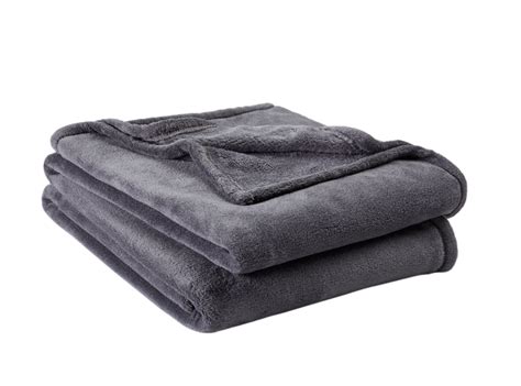 Mainstays Super Soft Plush Blanket Fullqueen Dark Grey