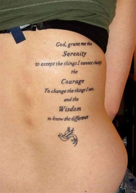 More inspirations for serene and profound tattoo designs at design press, browse now! god grant me the serenity tattoos | Cage tattoos, Serenity ...