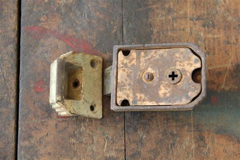 Vintage Deadbolt Lock Ilco Door Lock Etsy