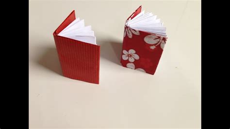 Diy Mini Origami Notebook How To Make Origami Notebook Paper Crafts