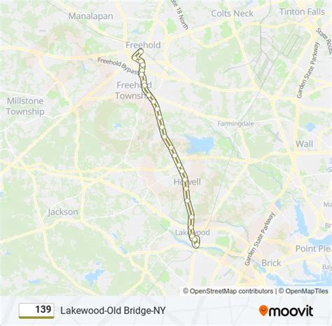 139 Route Schedules Stops And Maps Lakewood Updated