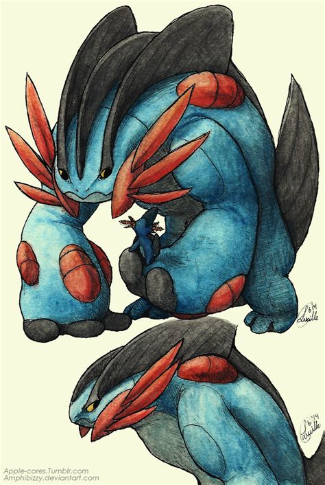 Mega Swampert By Amphibizzy On Deviantart