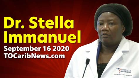 Dr Stella Immanuel Coming September 16th Toronto Caribbean Newspaper