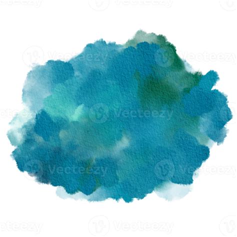 Free Color Of The Year 2010 Turquoise Watercolor Paint Stain Background