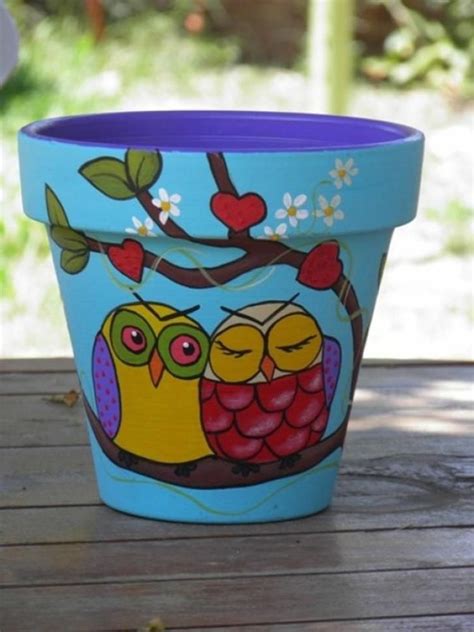 25 Simple Easy Flower Pot Painting Ideas Painted Plant
