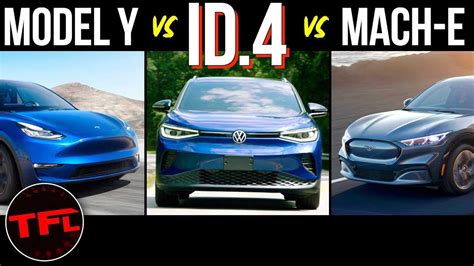 How Does The Vw Id4 Stack Up To Tesla Model Y Ford Mustang Mach E