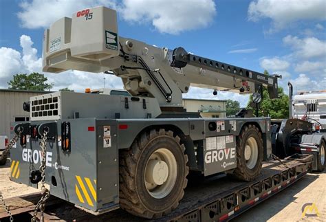 Grove Gcd15 15 Ton Carry Deck Industrial Crane For Sale Hoists