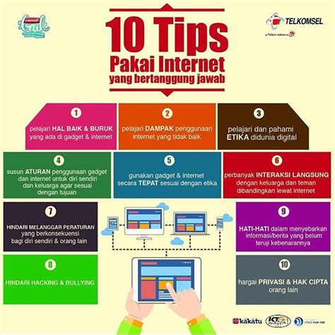 10 Tips Pakai Internet Yang Bertanggung Jawab Simak Tips Tips