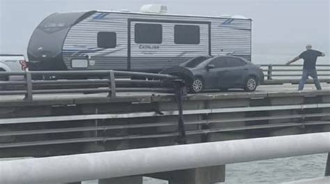 Officials Search For Driver Who Plunged Off Chesapeake Bay Bridge