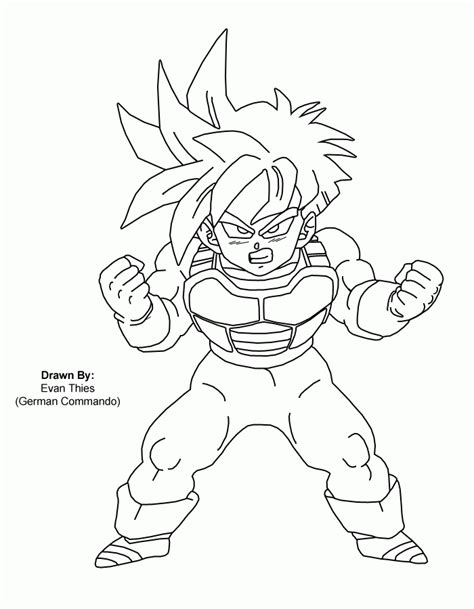Anime is a style of film, cartoon and television animation originated from or associated with japan. Gohan Coloring Pages - Coloring Home
