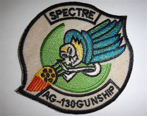 Vietnam War Patch Us Air Force 16rh Special Ops Squadron Spectre Ac 130