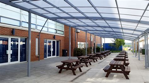 School Canopy Covered Walkway Canopy Walkway