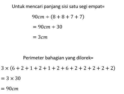 4 marks (c) the perpendicular bisector of bc intersects line ab at a point d. Jawapan KBAT (Perimeter)