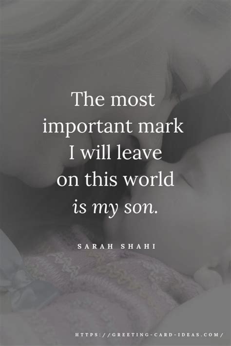 15 Inspirational Quotes From Mother To Son Richi Quote