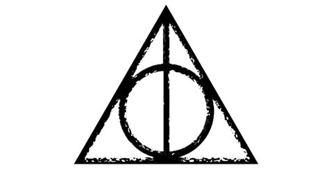 Harry Potter Symbols : Deathly Hallows Symbol Meaning & Origin