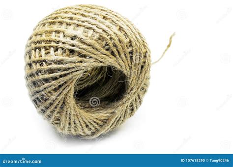 Linen String Isolated Stock Photo Image Of Twine Reel 107618290