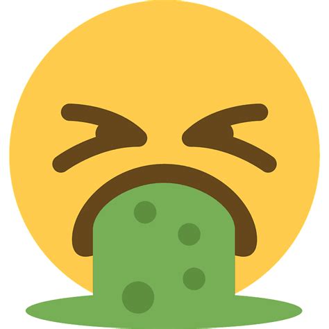 Face Vomiting Emoji Clipart Free Download Transparent Png Creazilla