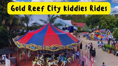 Gold Reef City Theme Park Kiddies Rides Johannesburg South Africa