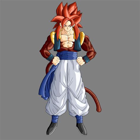 Only two (and a half) saiyans have achieved this transformation. Gogeta Ssj4 Wallpaper - WallpaperSafari