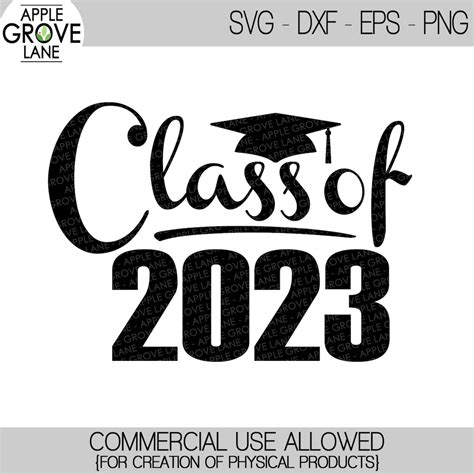 Class of 2023 Svg Graduation SVG 2023 Svg 2023 | Etsy