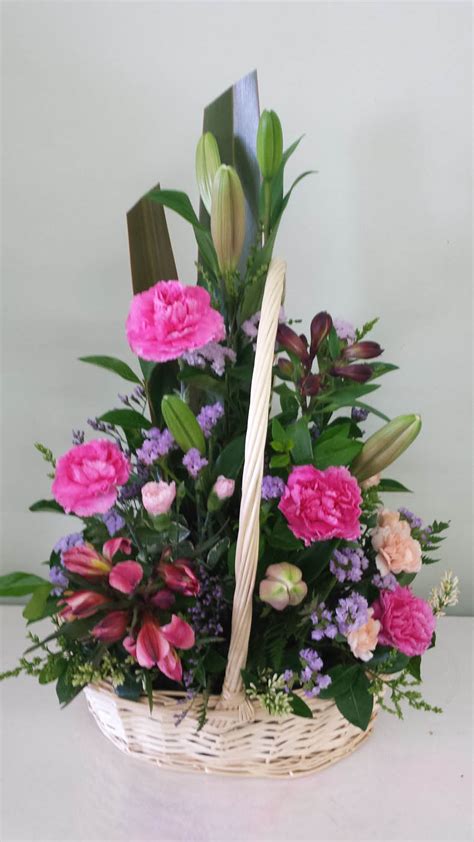 Need easter flower arrangement ideas? Flower Basket - Flower Arrangements - Adelaide & Hills ...