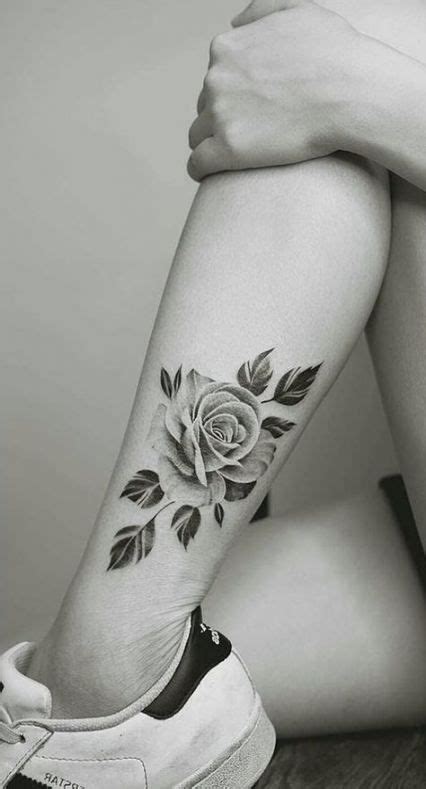 Super Tattoo Sleeve Leg Roses Ideas Tatuaje En La Pantorrilla Para
