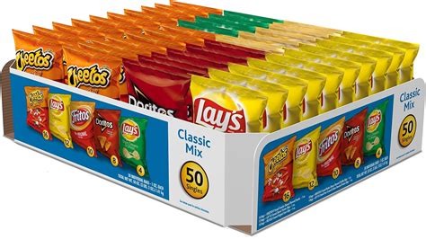 Frito Lay Classic Mix Variety Pack 50 Count Amazonca Grocery