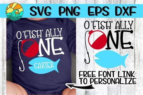 O Fish Ally One O Fish Ally One Svg Fish Svg Officially One Etsy